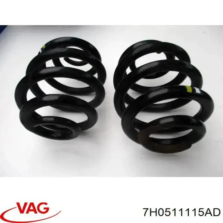 Задні пружини 7H0511115AD VAG