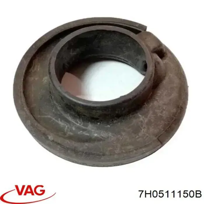 7H0511150B VAG Проставка (гумове кільце) пружини задньої, нижня