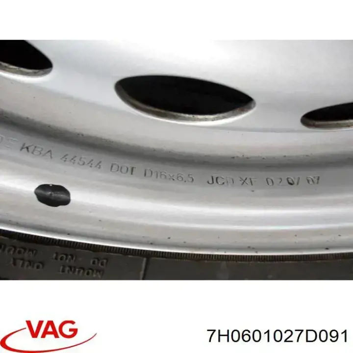 Диск колесний VAG 7H0601027091 ціна, від 35.27 USD