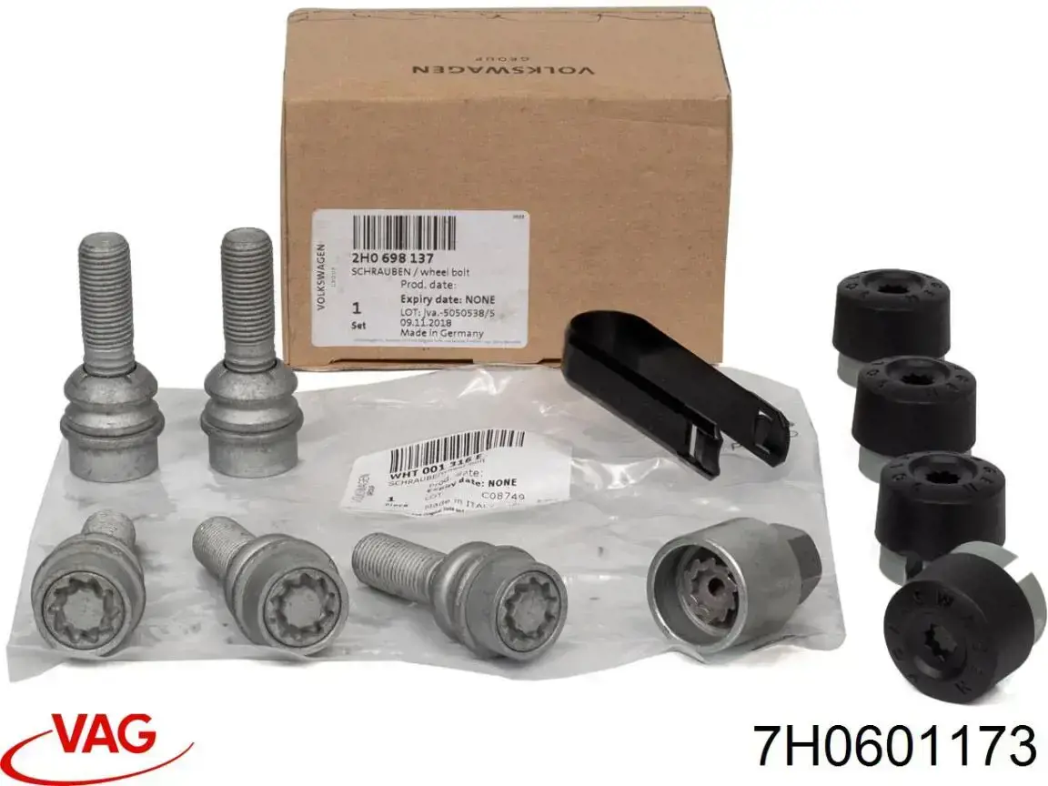 Ковпачок колісного болта VAG 7H0601173 ціна, від 3.50 USD
