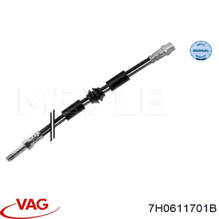 Купити 7H0611701B VAG Гальмівні шланги передні