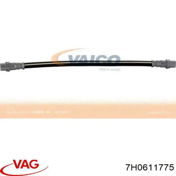 7H0611775 VAG Шланг гальмівний задній
