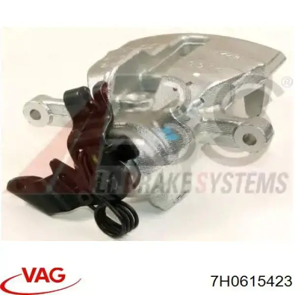 Супорт гальмівний задній лівий VAG 7H0615423 ціна, від 59.45 USD