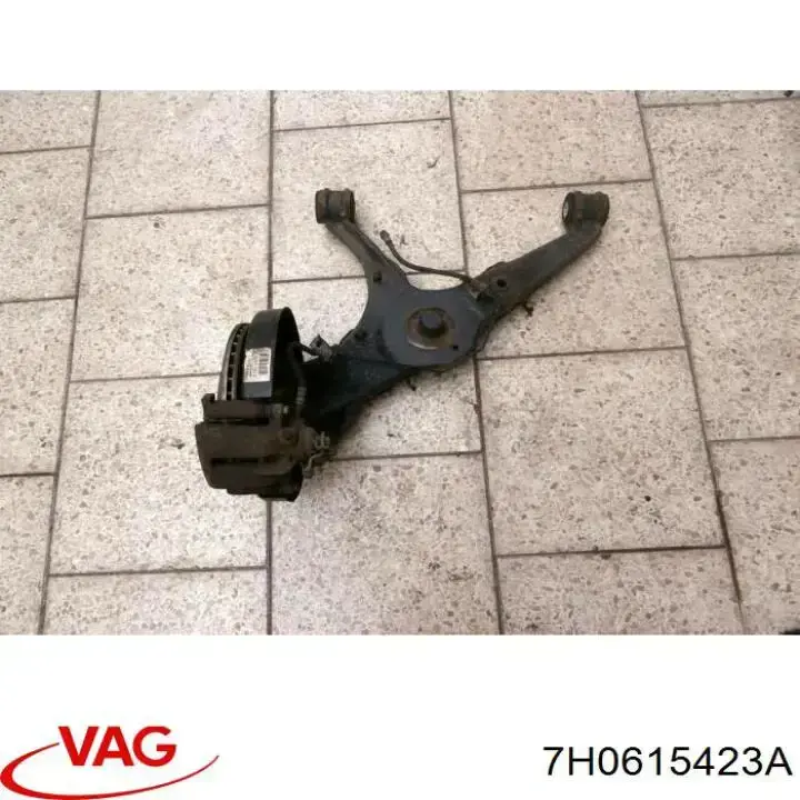 Супорт задній лівий 7H0615423A VAG