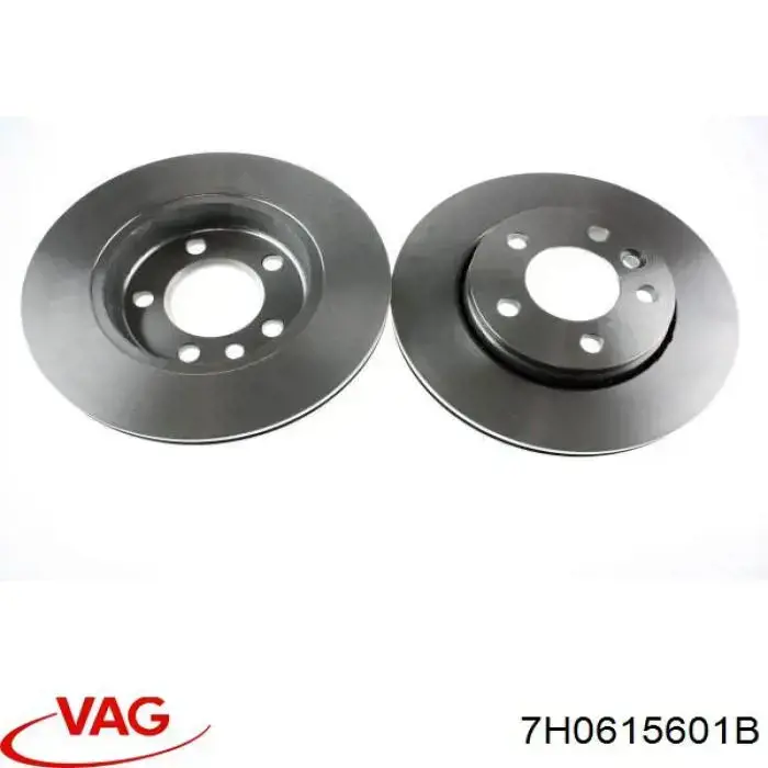 Задні дискові гальма VAG 7H0615601B ціна, від 43.95 USD
