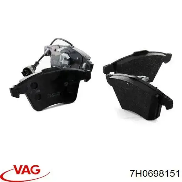 7H0698151 VAG Передні гальмівні колодки