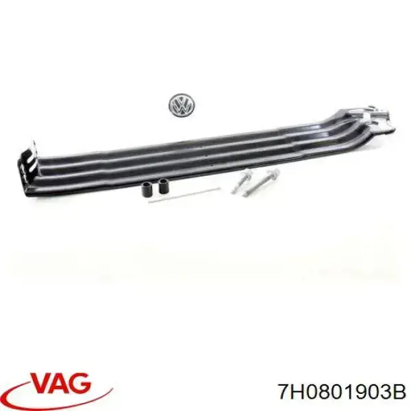 Кронштейн запасного колеса 7H0801903B VAG