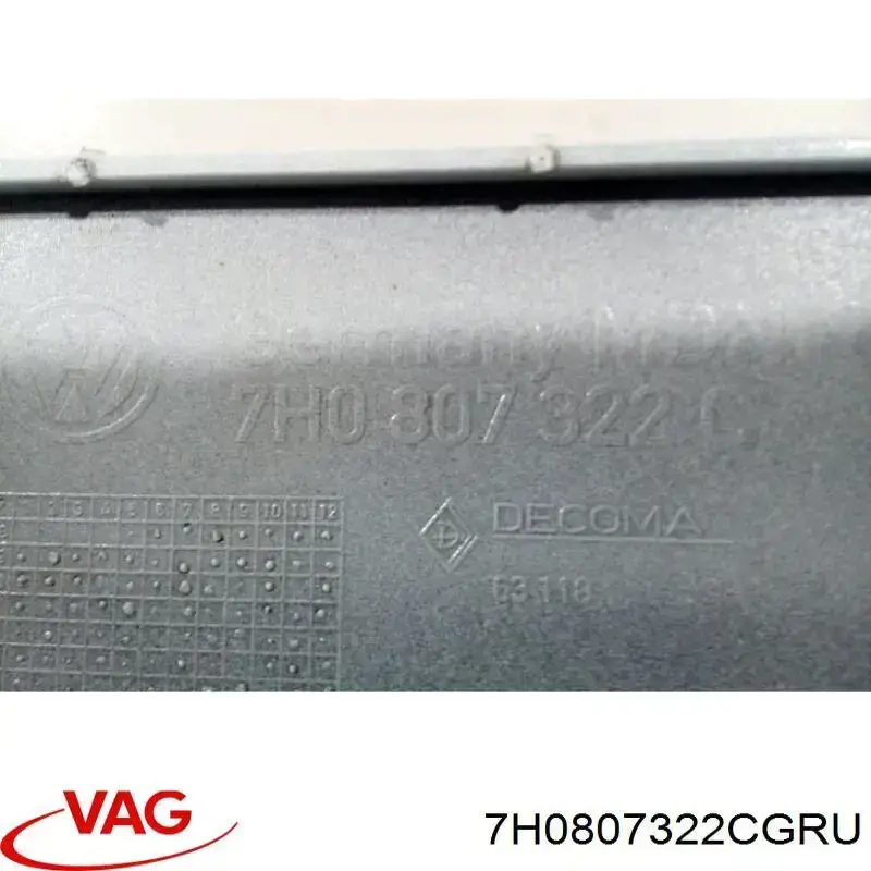 Купити 5506009568960P 4max Бампер задній, права частина