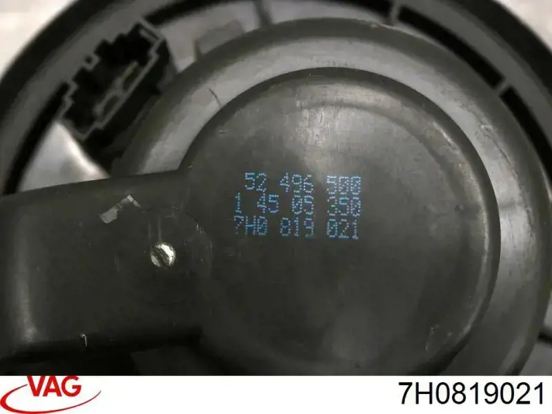 Двигун вентилятора пічки (опалювача салону), задній VAG 7H0819021 ціна, від 21.56 USD