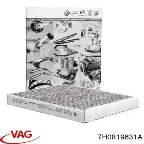 Фільтр салону 7H0819631A VAG