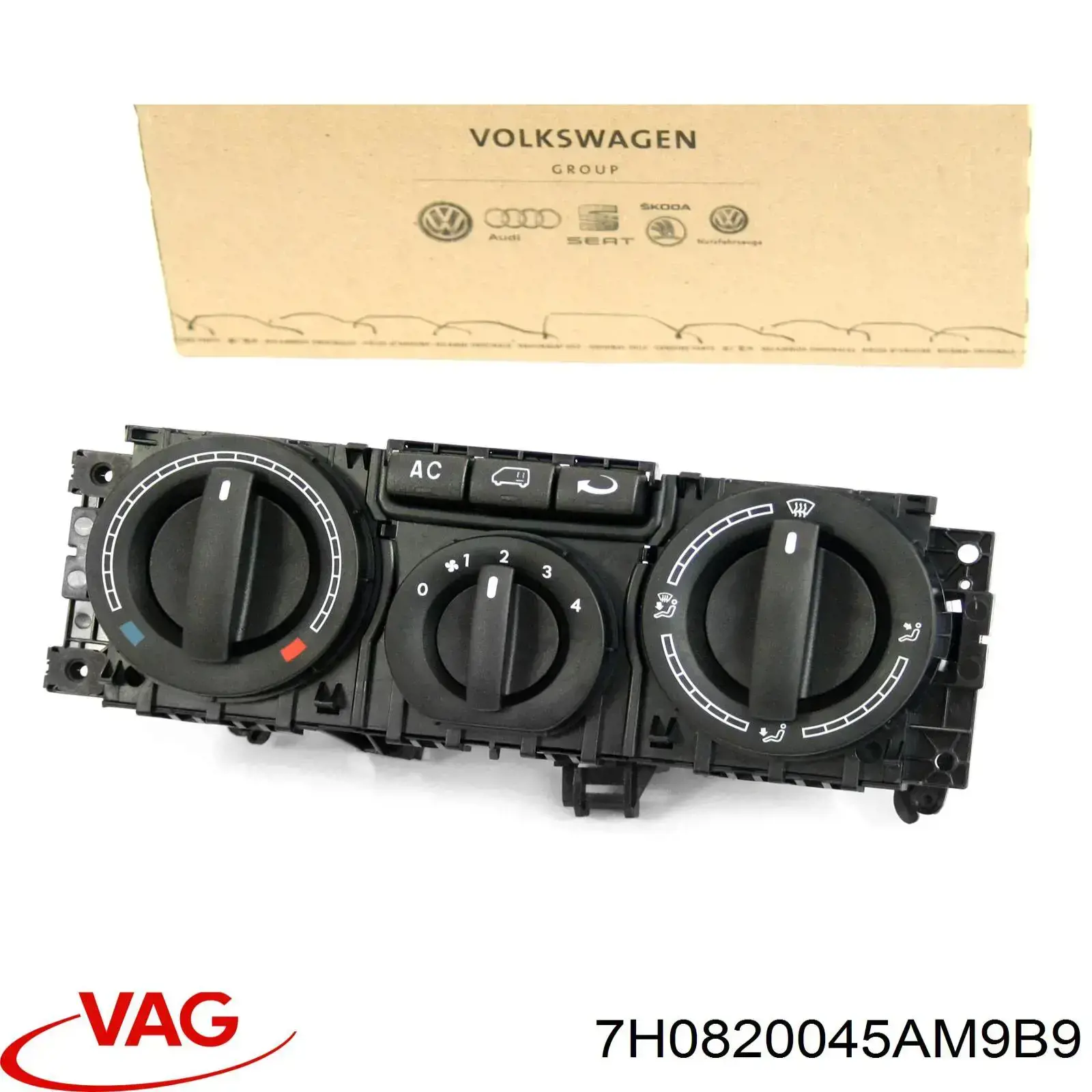 Купити Блок управління кондиціонером Volkswagen Transporter T5 7HB, 7HJ, 7EB, 7EJ