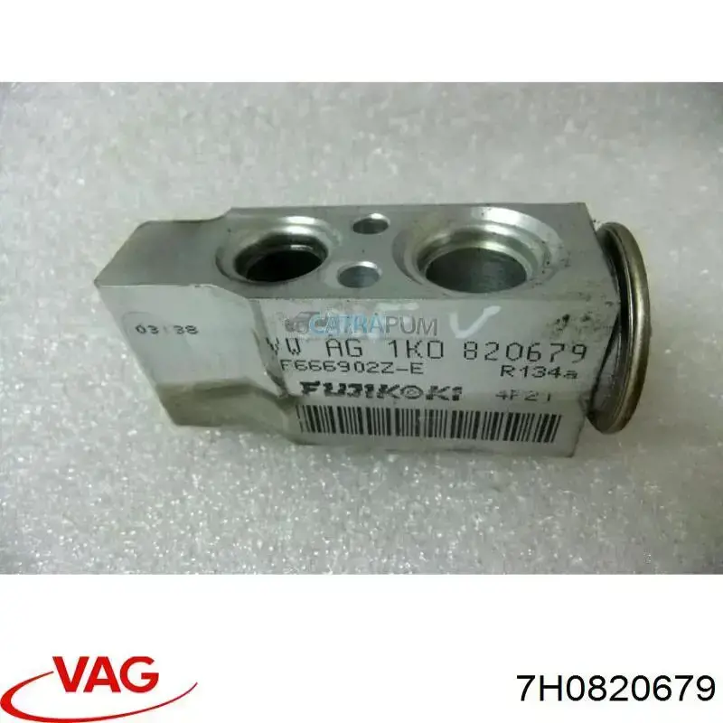 Купити 7H0820679 VAG Клапан TRV, кондиціонера