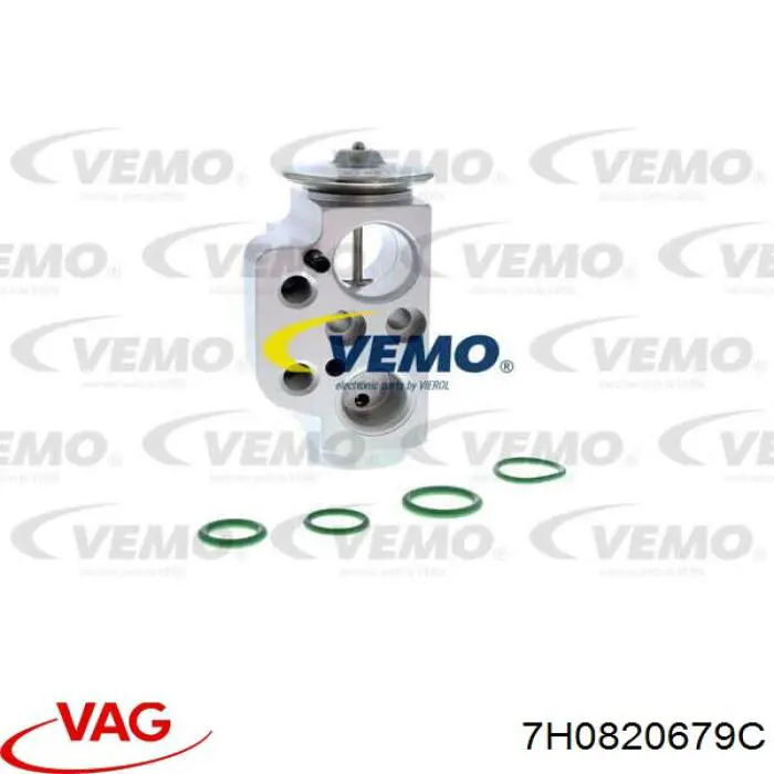 Клапан TRV, кондиціонера VAG 7H0820679C ціна, від 42.30 USD
