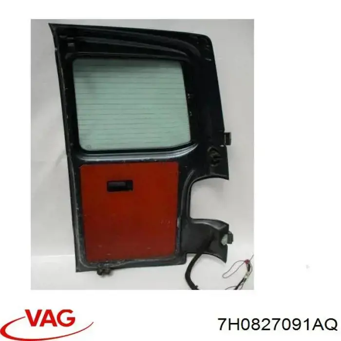 Купити 7H0827091AQ VAG Двері фургона задні, розпашні, ліві