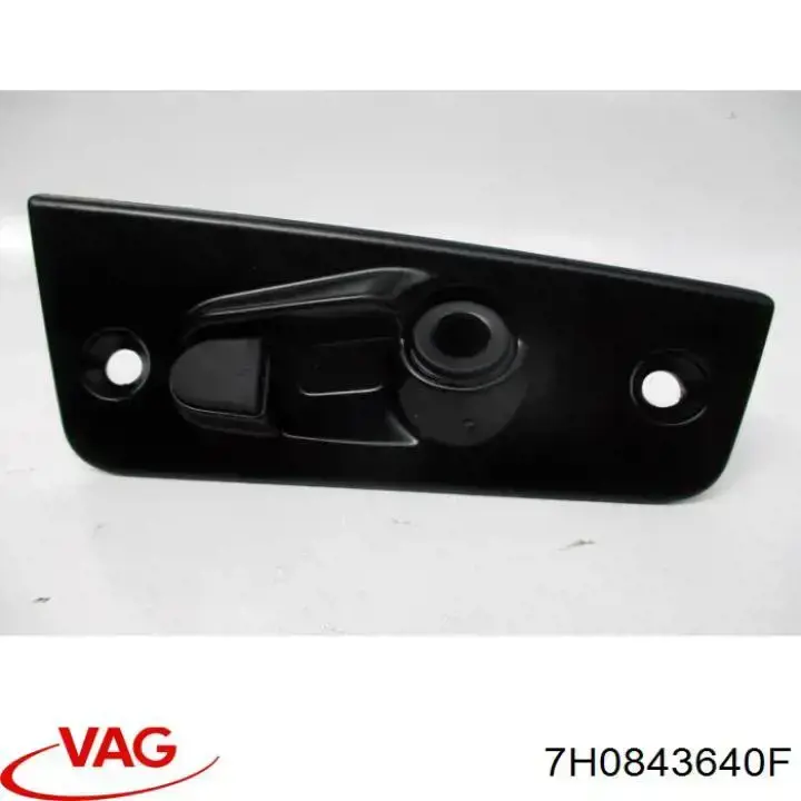 Купити 7H0843640F VAG Обмежувач зсувної двері, нижній на кузові