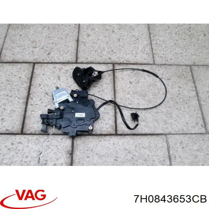 Замок і ручки (передніх) дверей VAG 7H0843653CL ціна, від 202.25 USD