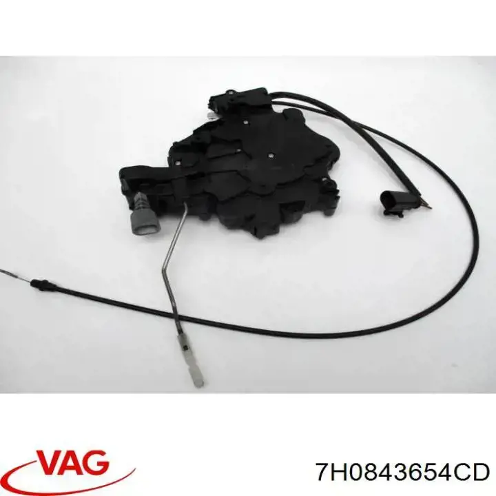 Купити 7H0843654CD VAG Замок і ручки (передніх) дверей