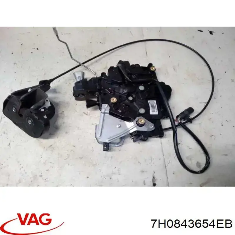 Купити 7H0843654EB VAG Замок дверей бічних / зсувних