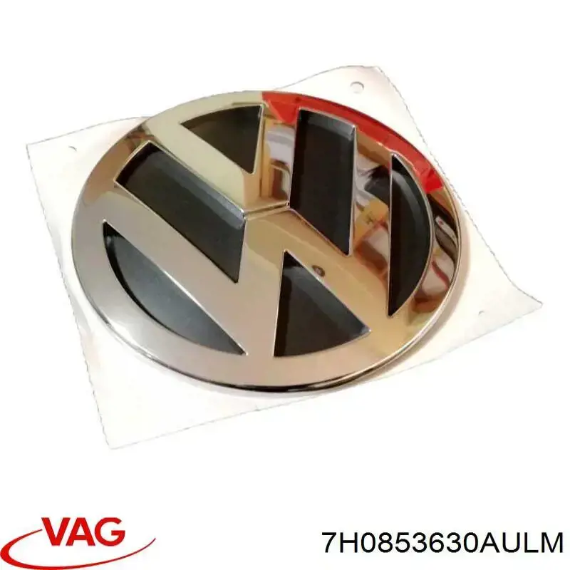 7H0853630AULM VAG Емблема кришки багажника, фірмовий значок