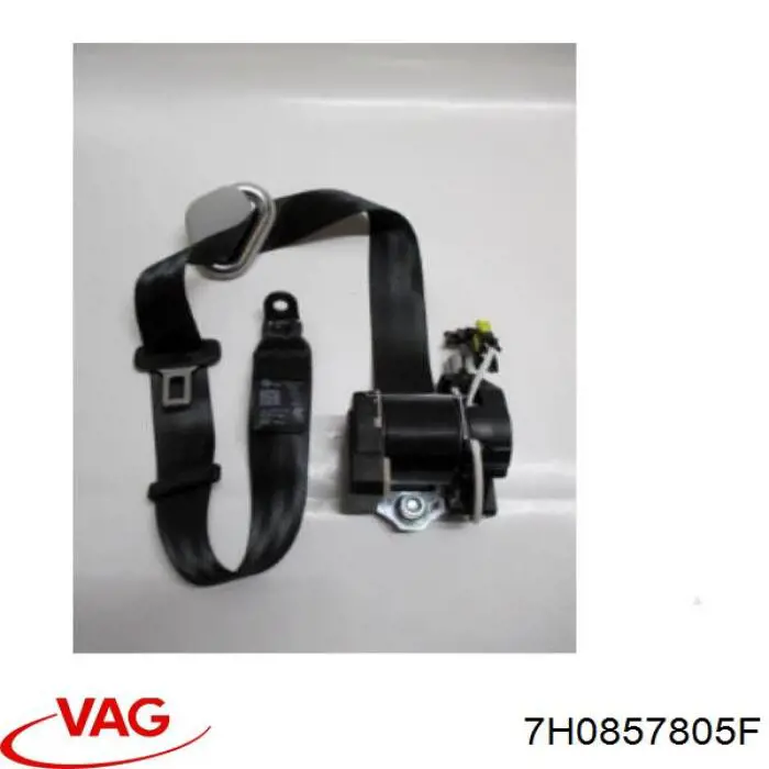 Купити 7H0857805F VAG Пасок безпеки передній лівий