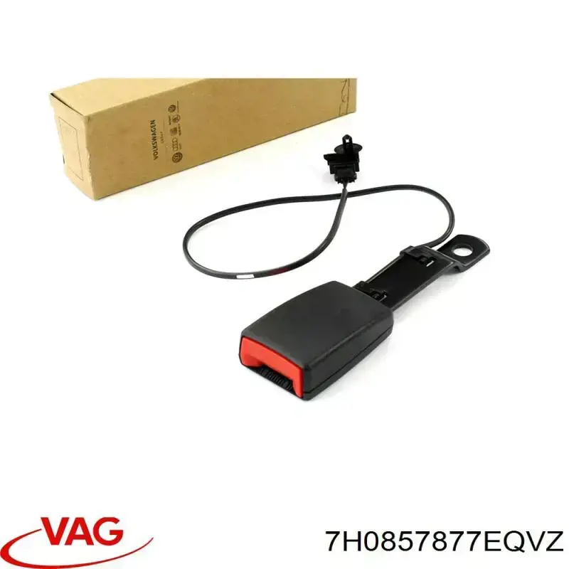 Купити 7H0857877EQVZ VAG Важіль фіксації ременя безпеки, лівий
