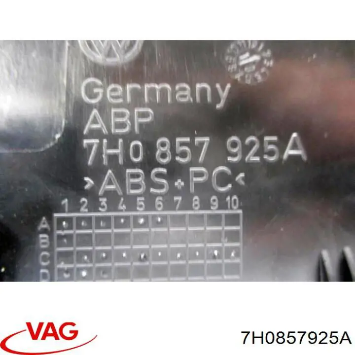 Купити 7H0857925 VAG Футляр для окулярів