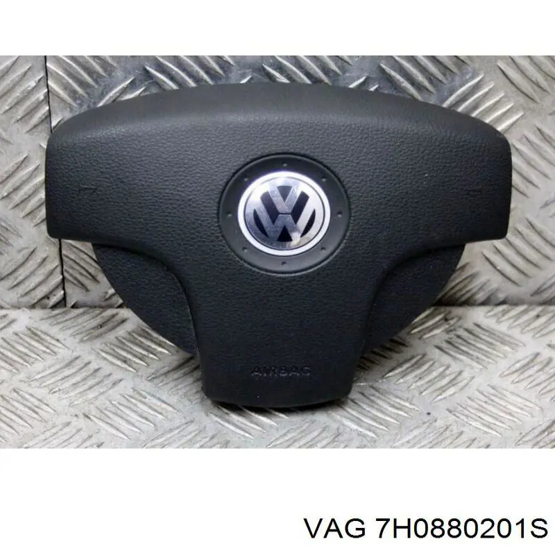 7H0880201S VAG Подушка безпеки, водійська, AIRBAG