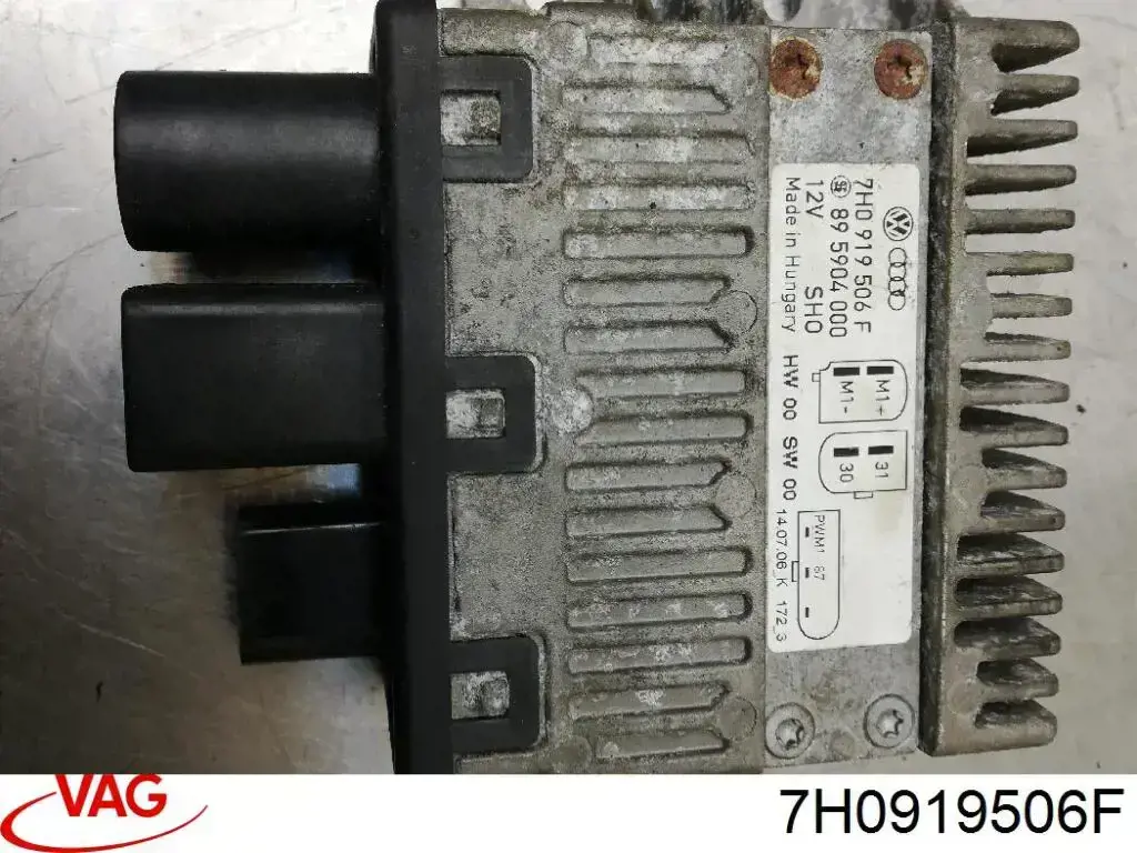 Регулятор оборотів вентилятора, блок управління VAG 7H0919506F ціна, від 50.79 USD