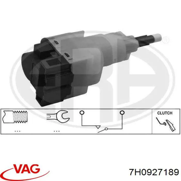 Датчик включення зчеплення VAG 7H0927189