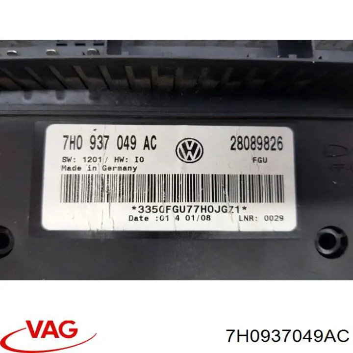 Купити 7H0937049AC VAG 