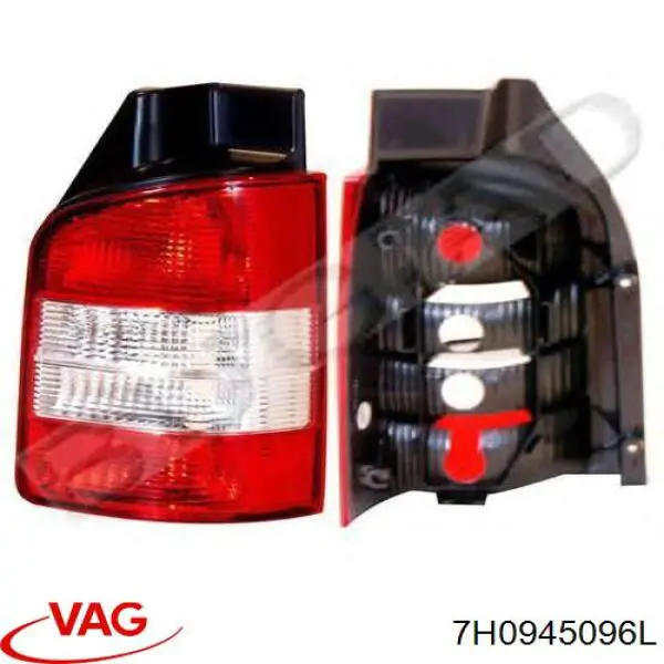 Задні ліхтарі VAG 7H0945096L ціна, від 31.65 USD