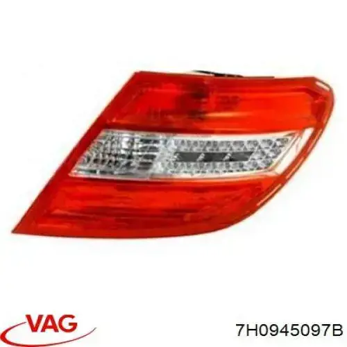 7H0945097B VAG Стоп-сигнал заднього скла