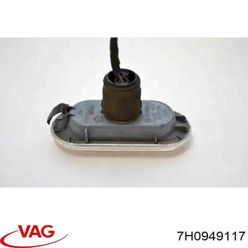 Повторювач повороту на крилі VAG 7H0949117 ціна, від 3.45 USD