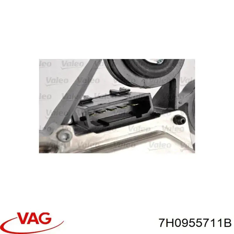 Задній механізм склоочисника VAG 7LA955711