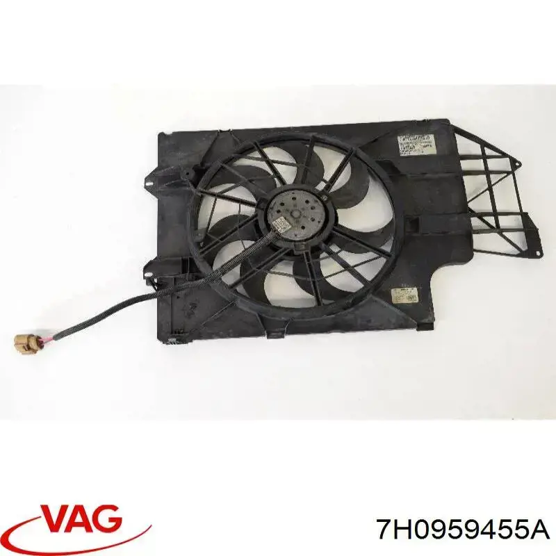 Вентилятор радіатора VAG 7H0959455A ціна, від 50.68 USD