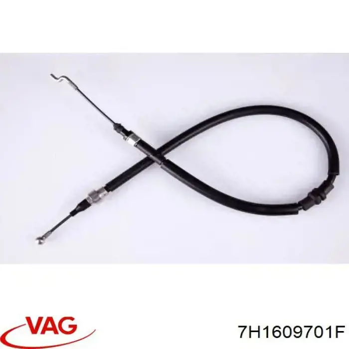 Трос ручного гальма задній, правий/лівий VAG 7H1609701F ціна, від 16.28 USD