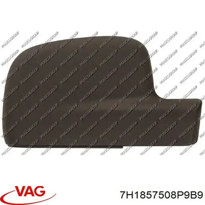 Праве бічне дзеркало VAG 7H1857508P9B9 ціна, від 58.13 USD
