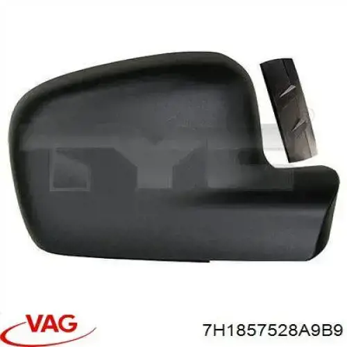 Накладка правого дзеркала заднього виду VAG 7H1857528A9B9 ціна, від 8.87 USD