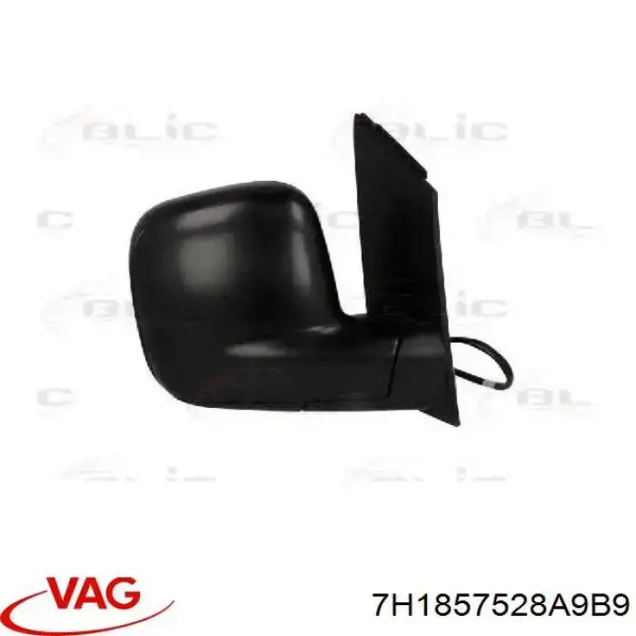 Купити 7H1857528A9B9 VAG Накладка/кришка дзеркала заднього виду, права