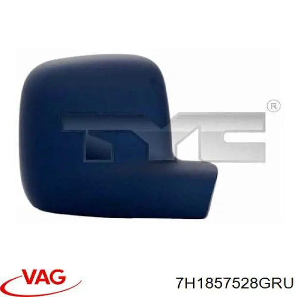 Купити 7H1857528GRU VAG Накладка/кришка дзеркала заднього виду, права
