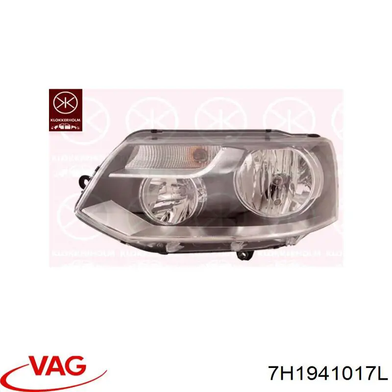 Фари VAG 7H1941017L ціна, від 92.22 USD
