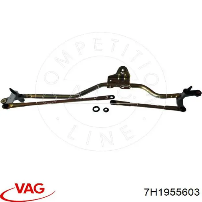Трапеція щіток лобового скла VAG 7H1955603 ціна, від 39.84 USD