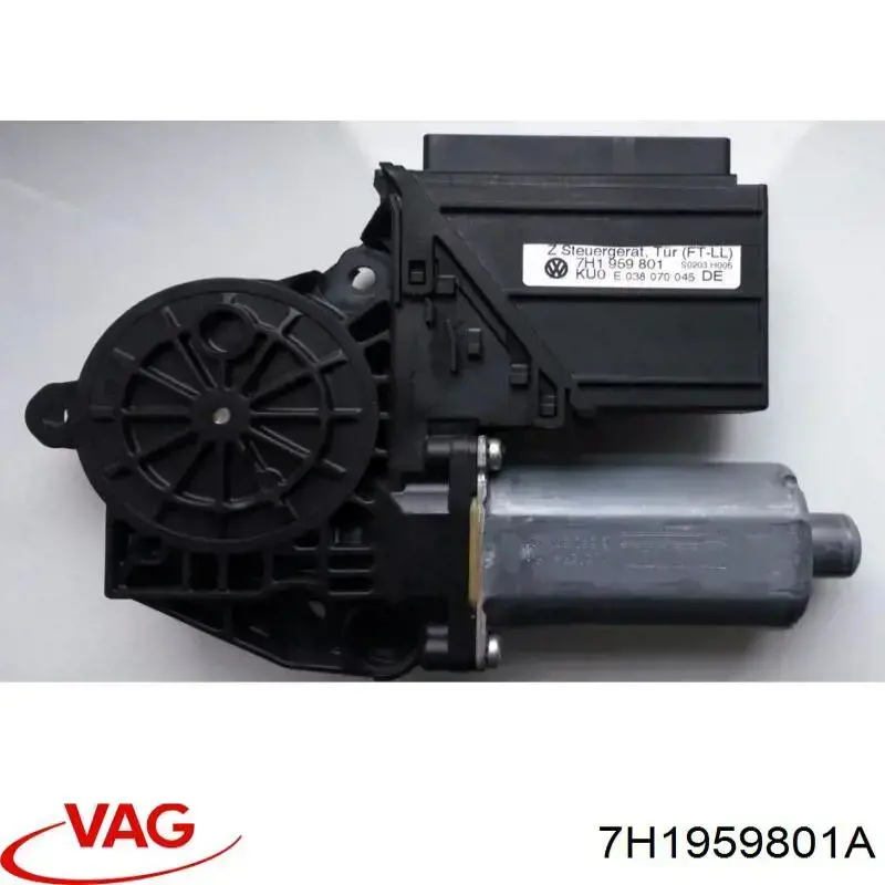 Купити 6Q2959802CLFD VAG Двигун склопідіймача двері передньої, лівої