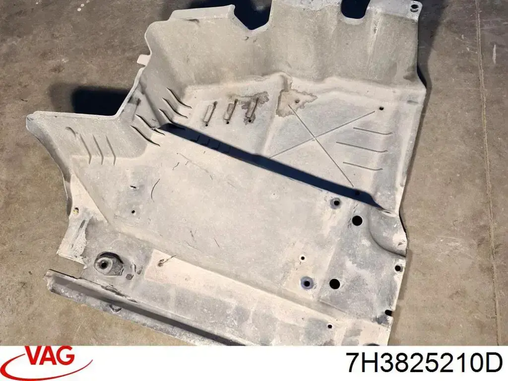Захист днища, задній правий VAG 7H3825210D ціна, від 12.67 USD