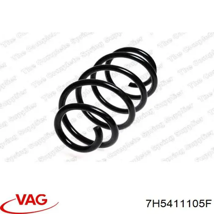 Пружина передня VAG 7H5411105F ціна, від 74.57 USD