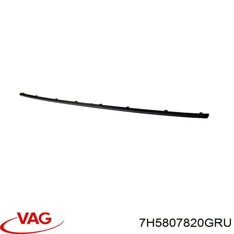 Молдинг переднього бампера, центральний VAG 7H5807820GRU ціна, від 28.44 USD
