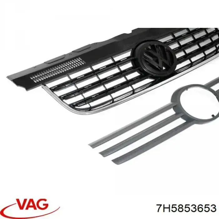 7H5853653 VAG Решітка радіатора