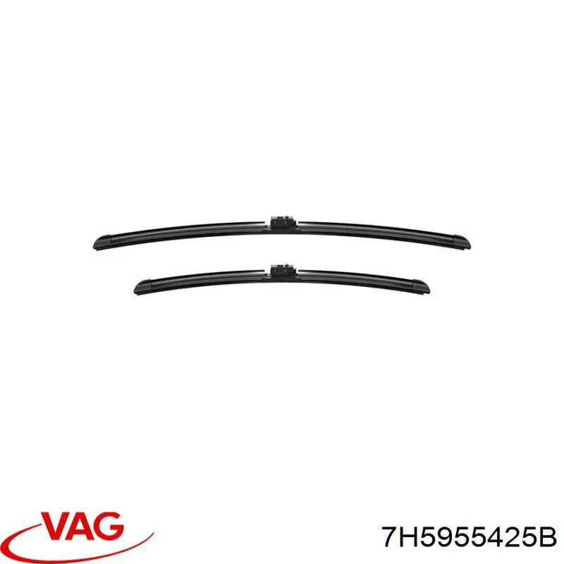 Щітка-двірник лобового скла, пасажирська VAG 7H5955425B ціна, від 16.44 USD
