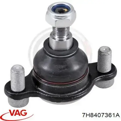 Кульова опора, нижня VAG 7H8407361A ціна, від 16.24 USD