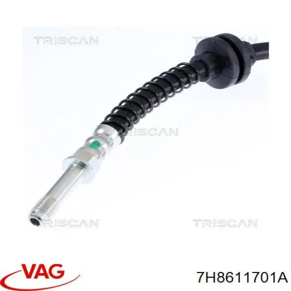 Шланг гальмівний передній VAG 7H8611701A ціна, від 11.33 USD